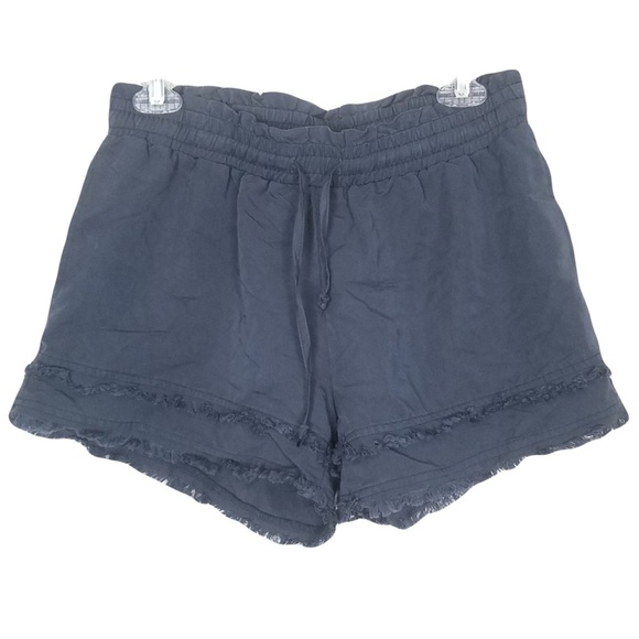 Day & Moon Distressed Hemline Blue Shorts Excellent Condition Size Med - Picture 2 of 7